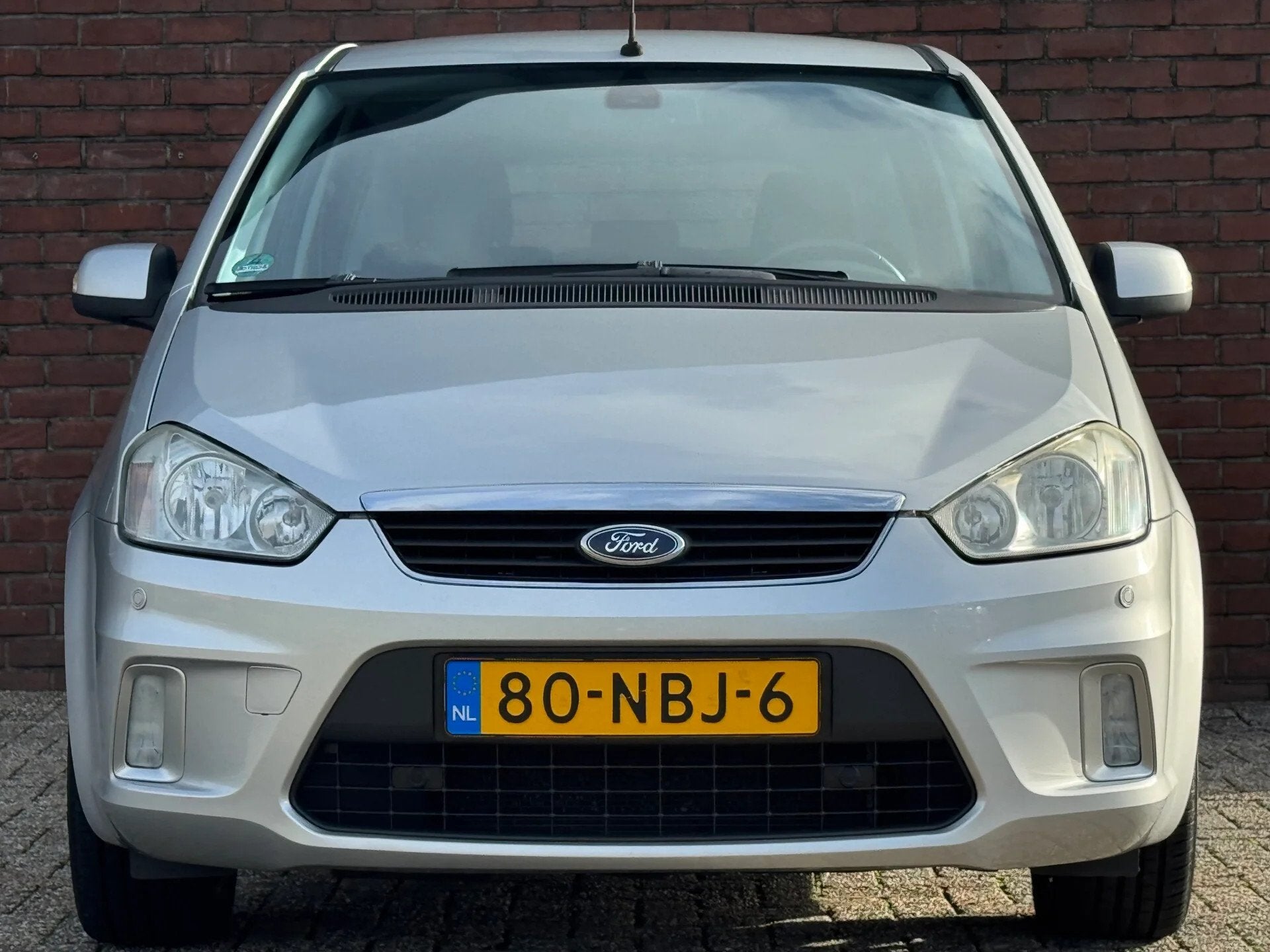 Ford C-MAX 2.0-16V LIMITED | NL-AUTO! | NAVI! | CRUISE!, Stof, Gebruikt, Zwart, Origineel Nederlands