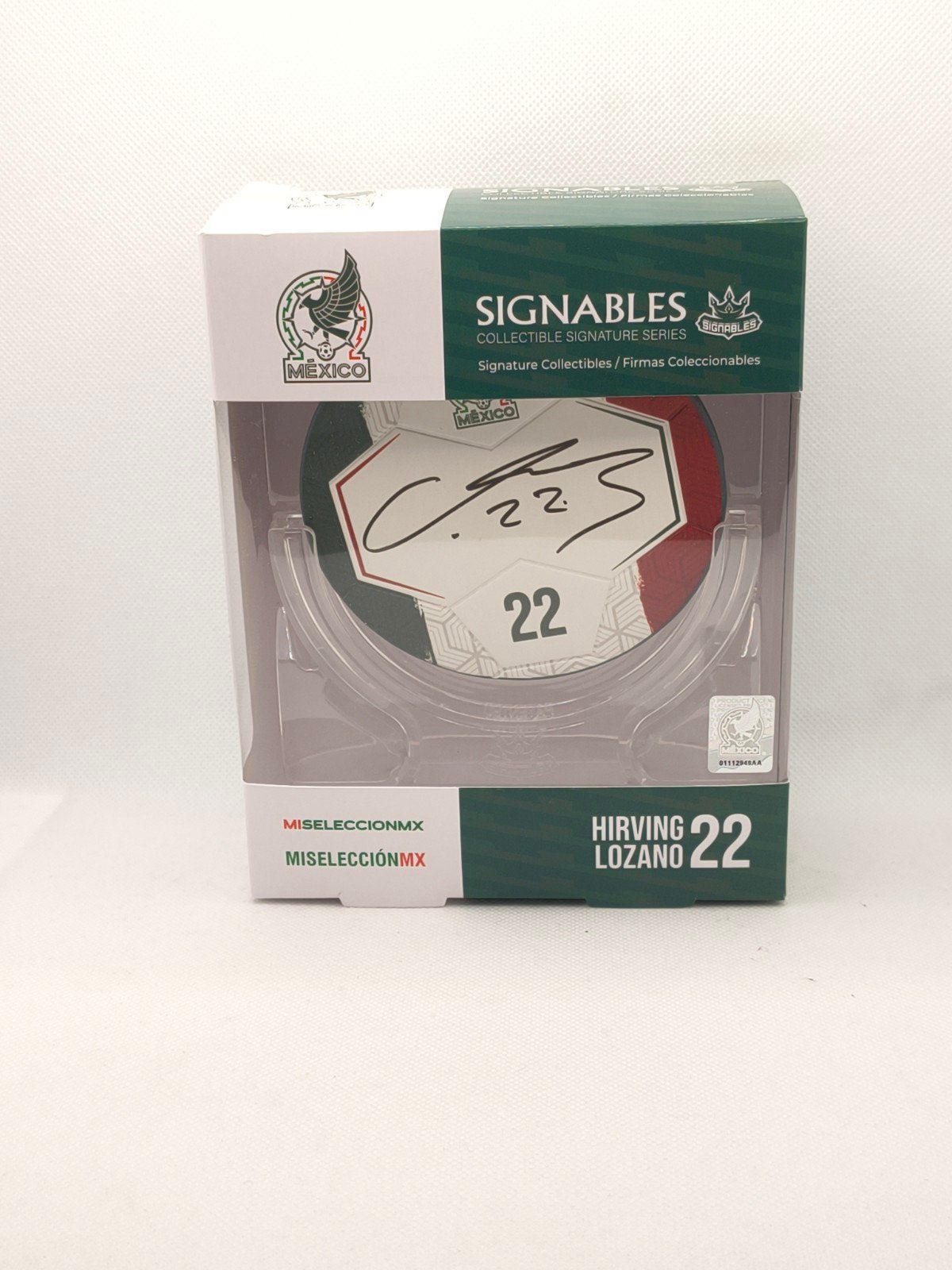 Mexico hirving Lozano collectible signables - nieuw, Ophalen of Verzenden, Overige typen