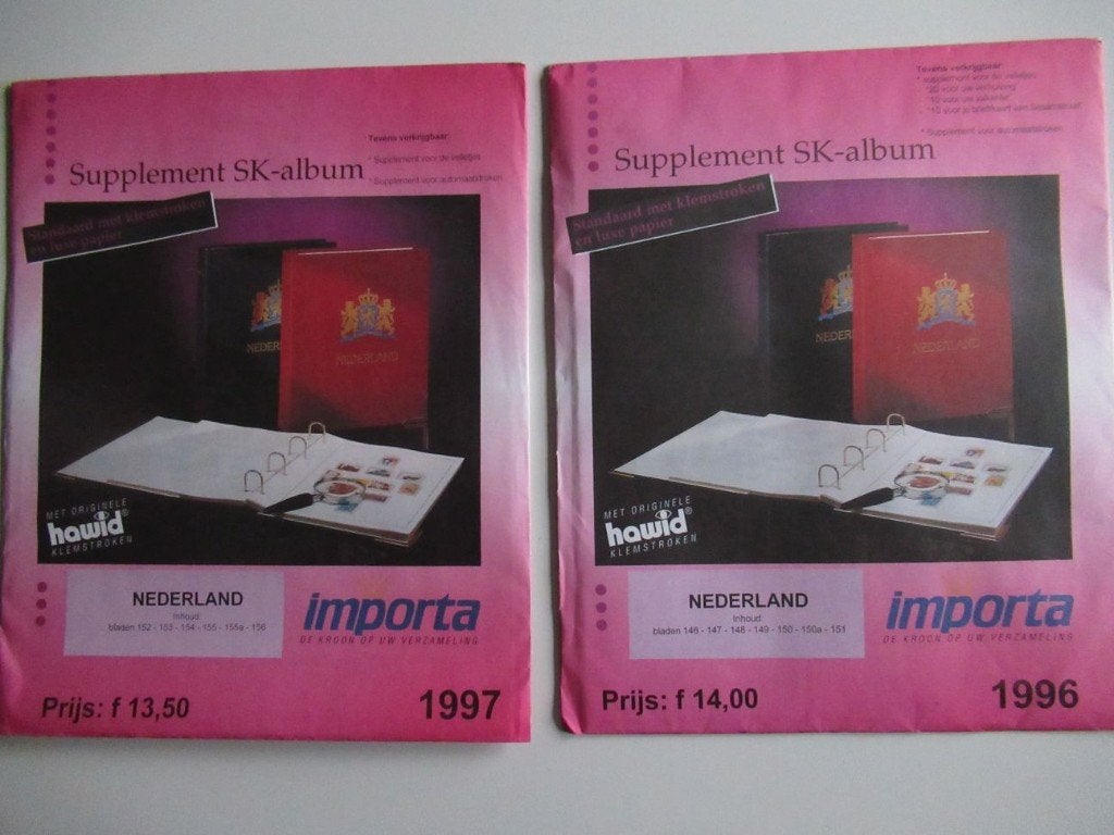 Importa Supplement SK Album Nederland 1996 en 1997, Ophalen, Verzamelalbum