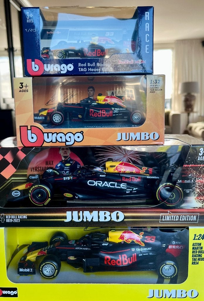 Max verstappen, Verzenden, Zo goed als nieuw, Formule 1