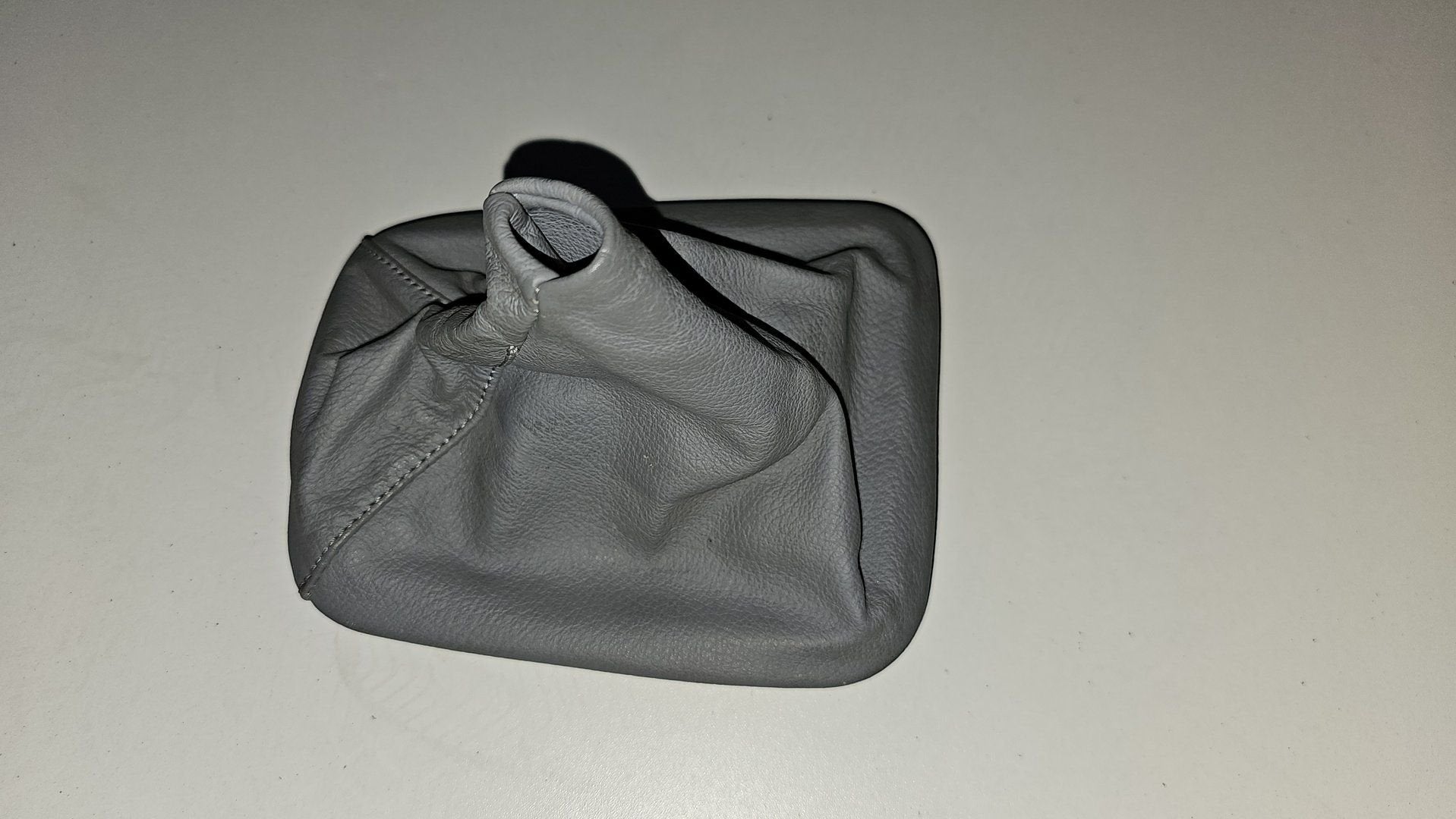 Versnellingspookhoes leer pookhoes grijs schakelbak BMW 3 se, Auto-onderdelen, Interieur en Bekleding, -, -, Nieuw, Ophalen of Verzenden