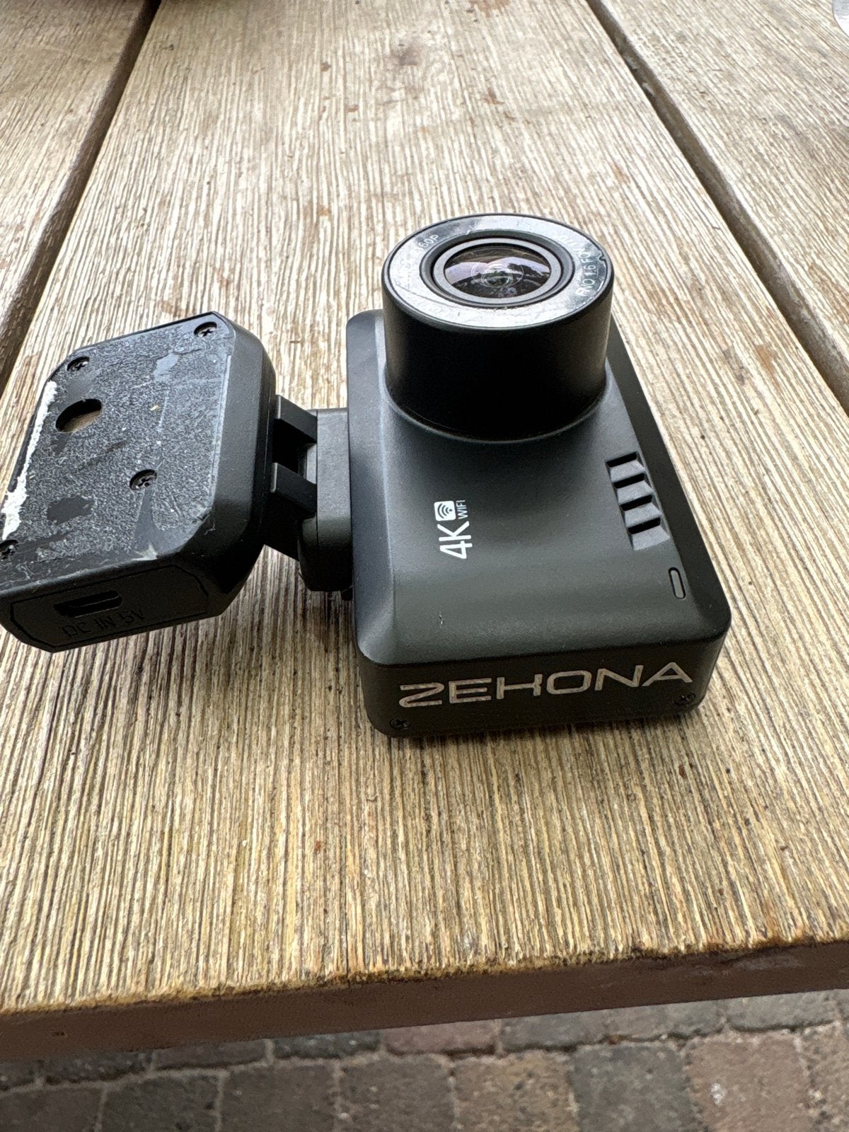 ZEHONA 4K Dashcam met WiFi, Ophalen of Verzenden, Zo goed als nieuw