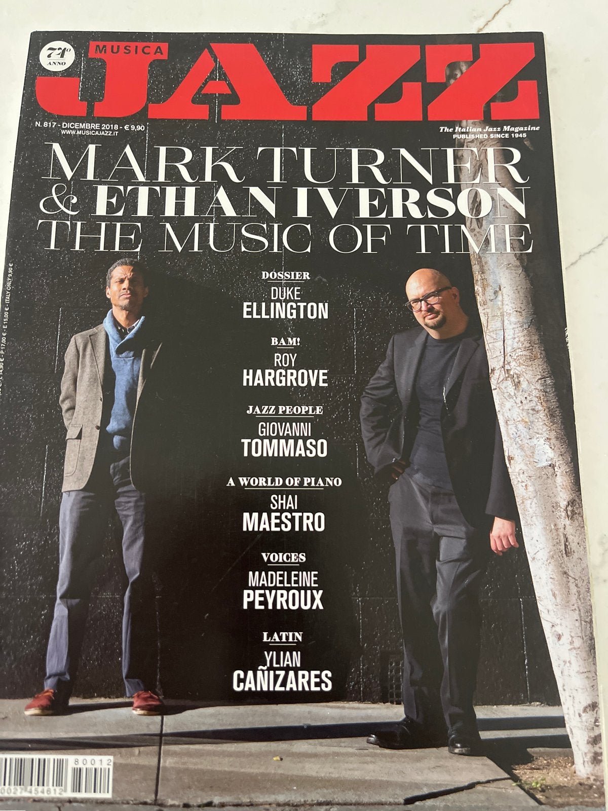 Musica Jazz Magazine - December 2018 - Mark Turner, Boeken, Tijdschriften en Kranten, Ophalen of Verzenden, Zo goed als nieuw
