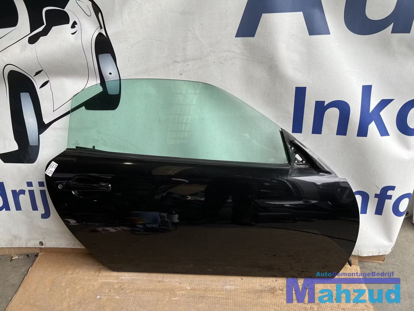 MERCEDES SLK R170 Zwart 197 Rechts rechter deur portier, Gebruikt, Mercedes-Benz AG, Deur, Mercedes-Benz