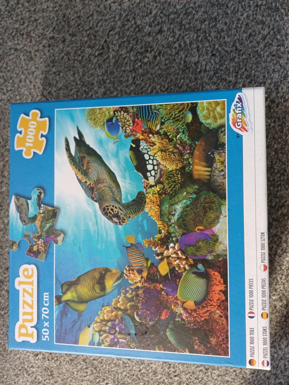 Grafix Puzzle 1000 stukjes - Onderwaterwereld, Ophalen, Meer dan 50 stukjes, Nieuw, 6 jaar of ouder