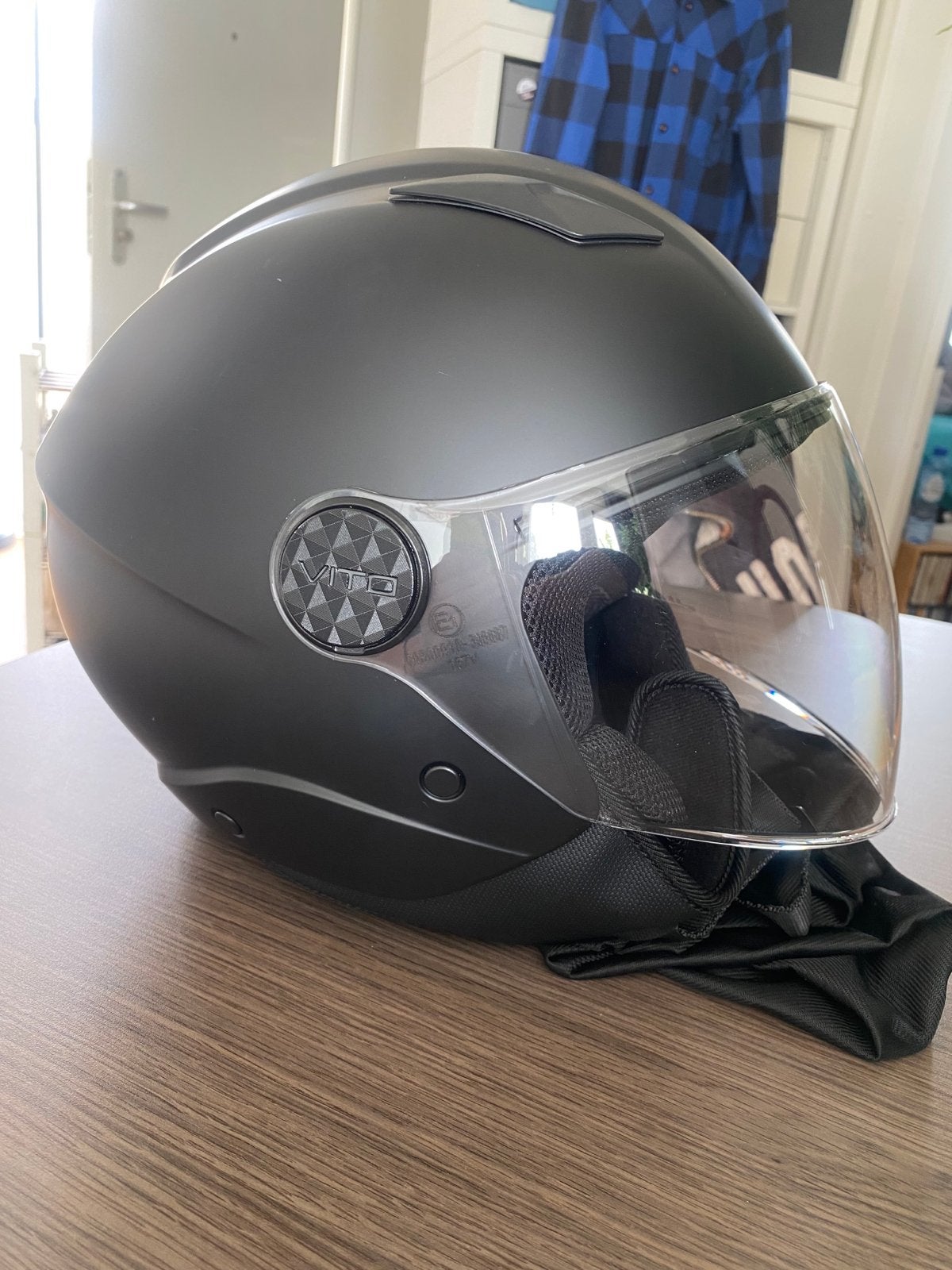 Nieuwe Vito helm - Maat M (57-58cm), Overige merken, M, Jethelm, Ophalen of Verzenden