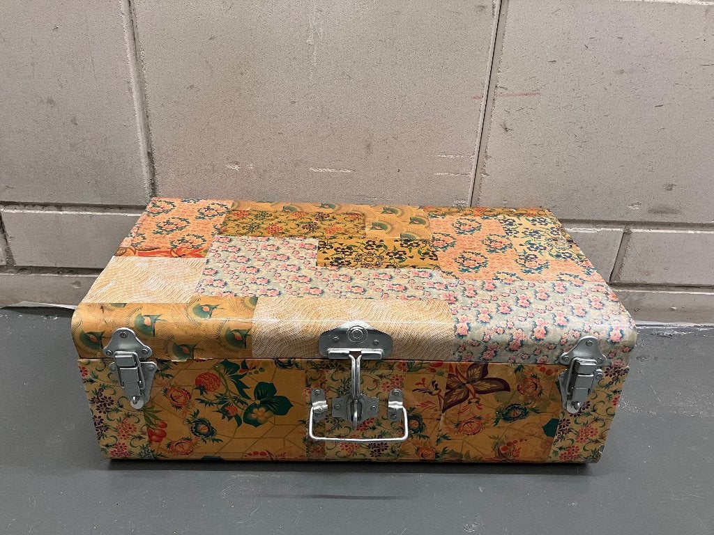 Trunk koffer metaal, Ophalen, Huis en Inrichting