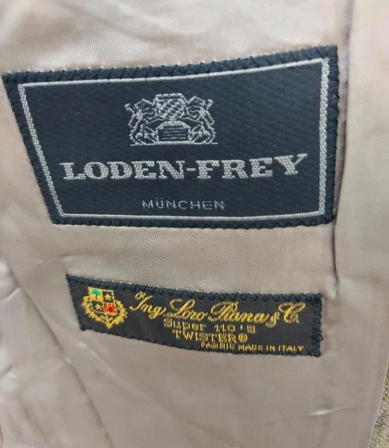Loden-Frey München Loro Piana Super 110's Twister jas, Overige maten, Ophalen of Verzenden, Gedragen, Overige kleuren