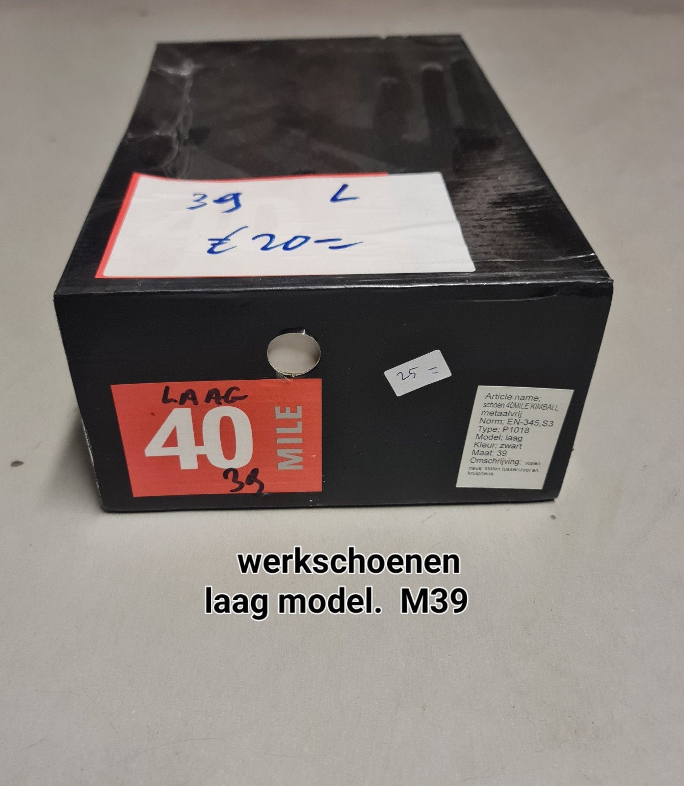 Werkschoenen. M39. Laag., Ophalen of Verzenden