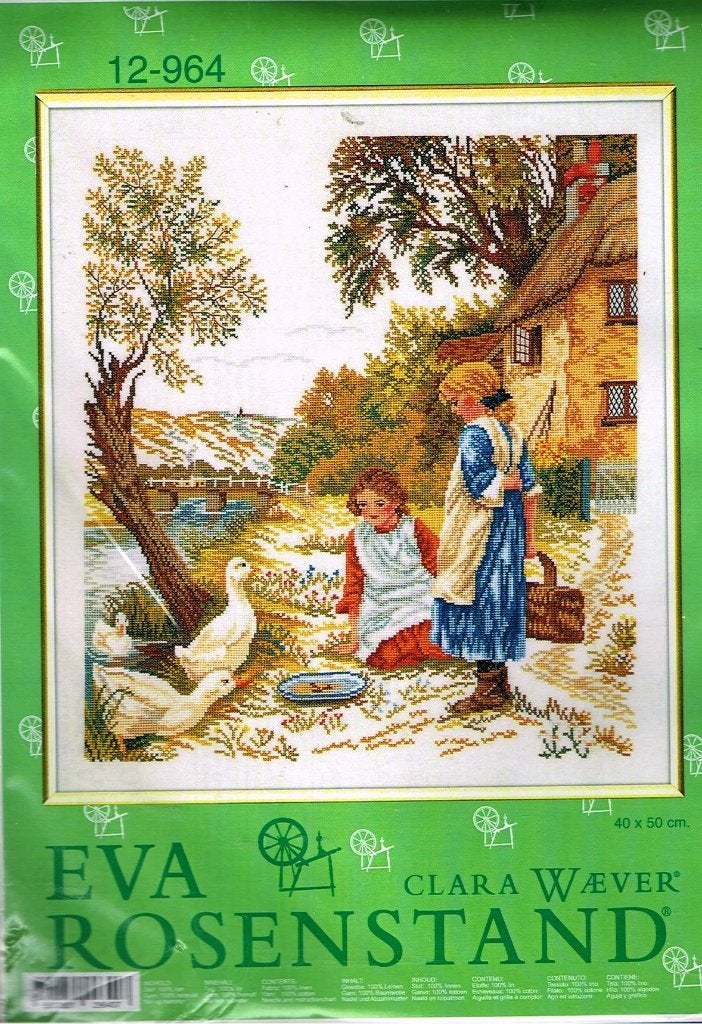 Cado Eva Rosenstand borduurpakket, Picknicken 12-964, Ophalen of Verzenden, Nieuw, Handborduren, Borduurpakket