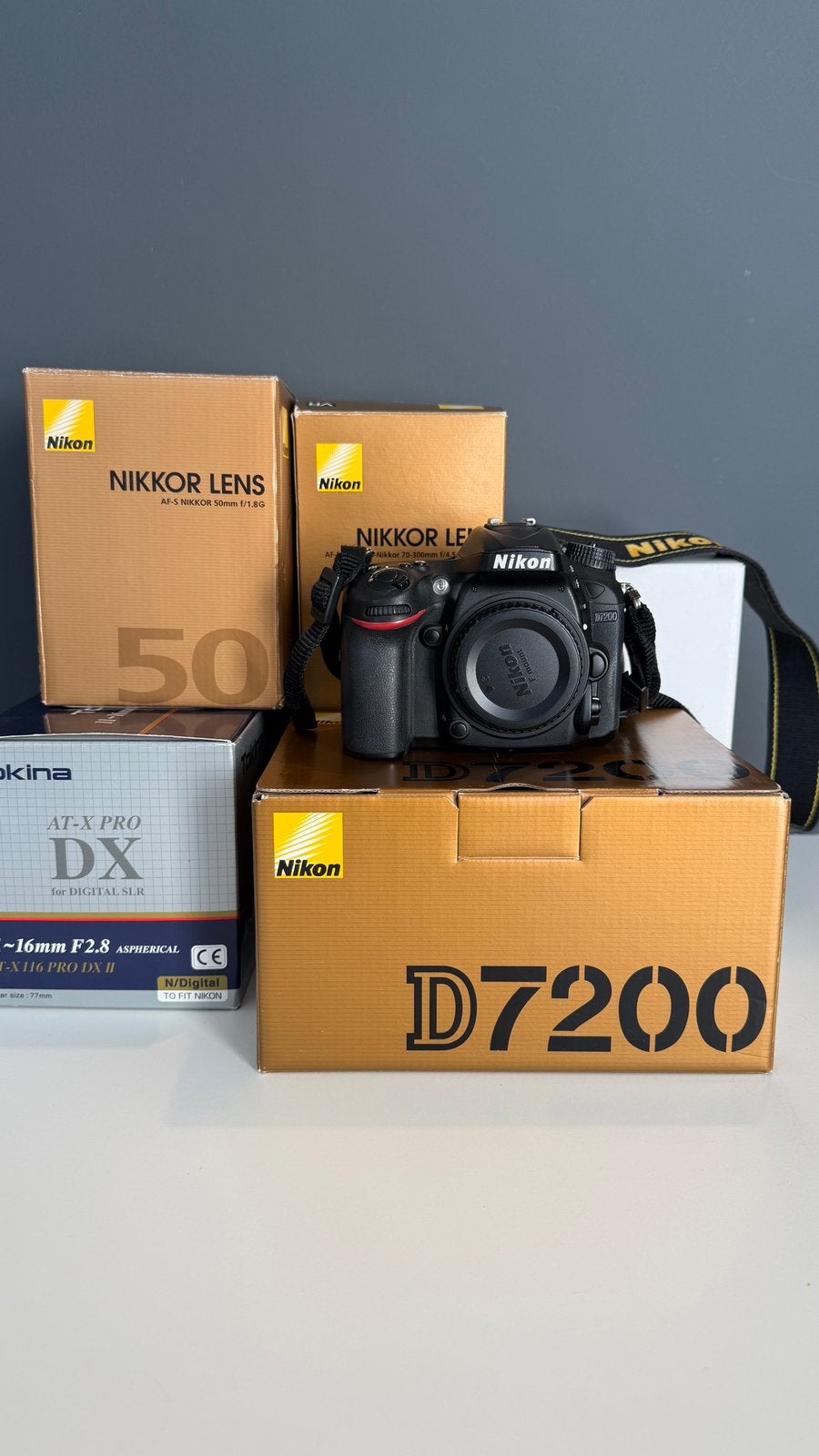 Nikon D7200 DSLR camera, Gebruikt, Spiegelreflex, Beeldstabilisatie, Ophalen of Verzenden
