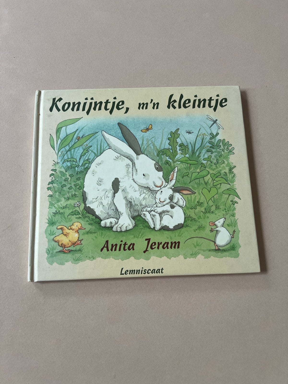 Konijntje, m'n kleintje - Anita Jeram (Lemniscaat), Boeken, Ophalen of Verzenden, Zo goed als nieuw, 0 tot 6 maanden