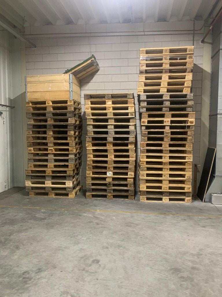 Pallets, Ophalen, Gebruikt, 50 mm of meer, Pallet