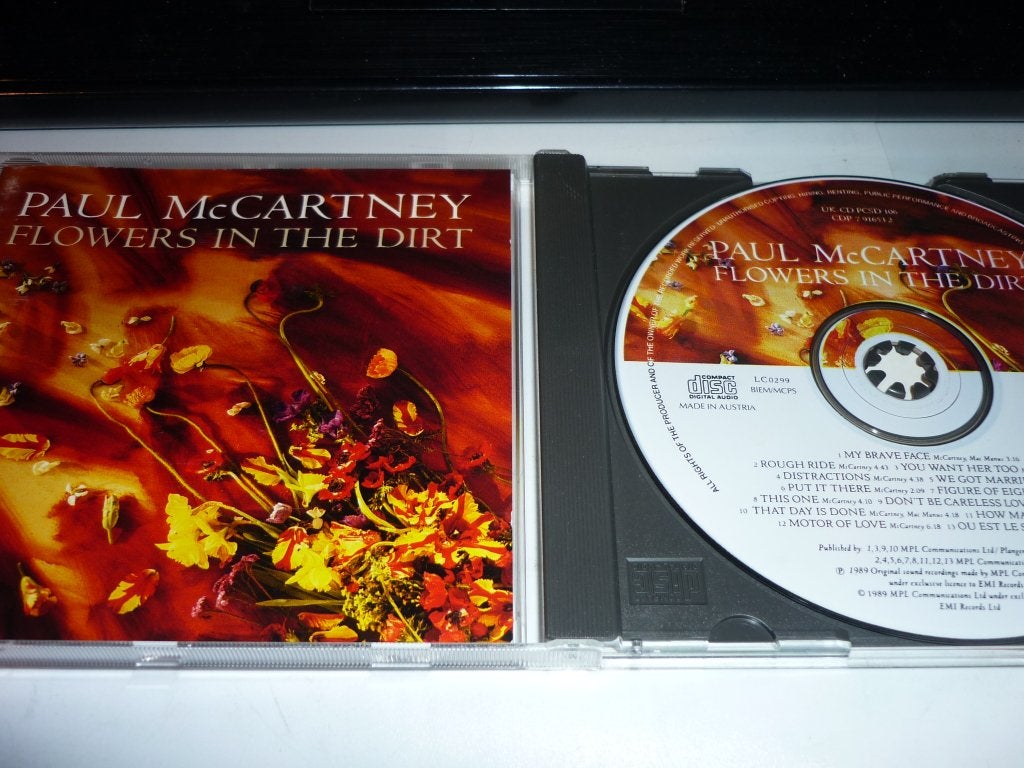 Paul McCartney - Flowers in the Dirt CD, Inclusief doosje, Ophalen of Verzenden, Zo goed als nieuw, Poprock
