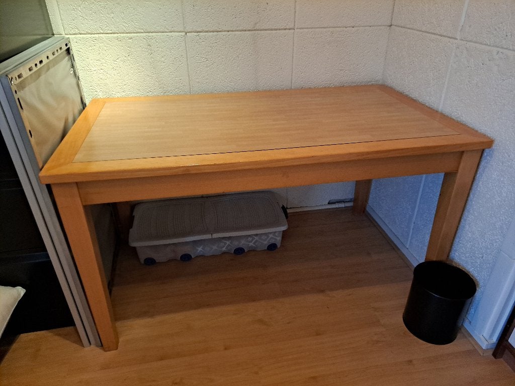 eettafel (uitschuifbaar), Ophalen, Gebruikt, 50 tot 100 cm, 150 tot 200 cm