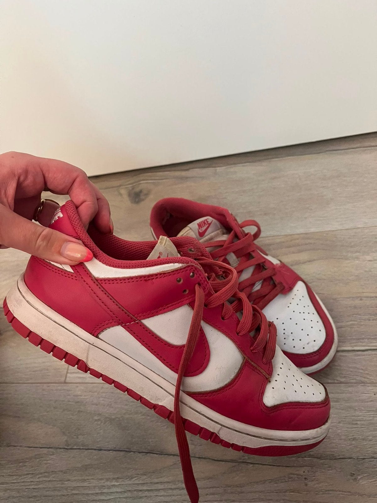 Nike rose sneakers mt. 40, Ophalen of Verzenden, Zo goed als nieuw, Roze, Sneakers of Gympen