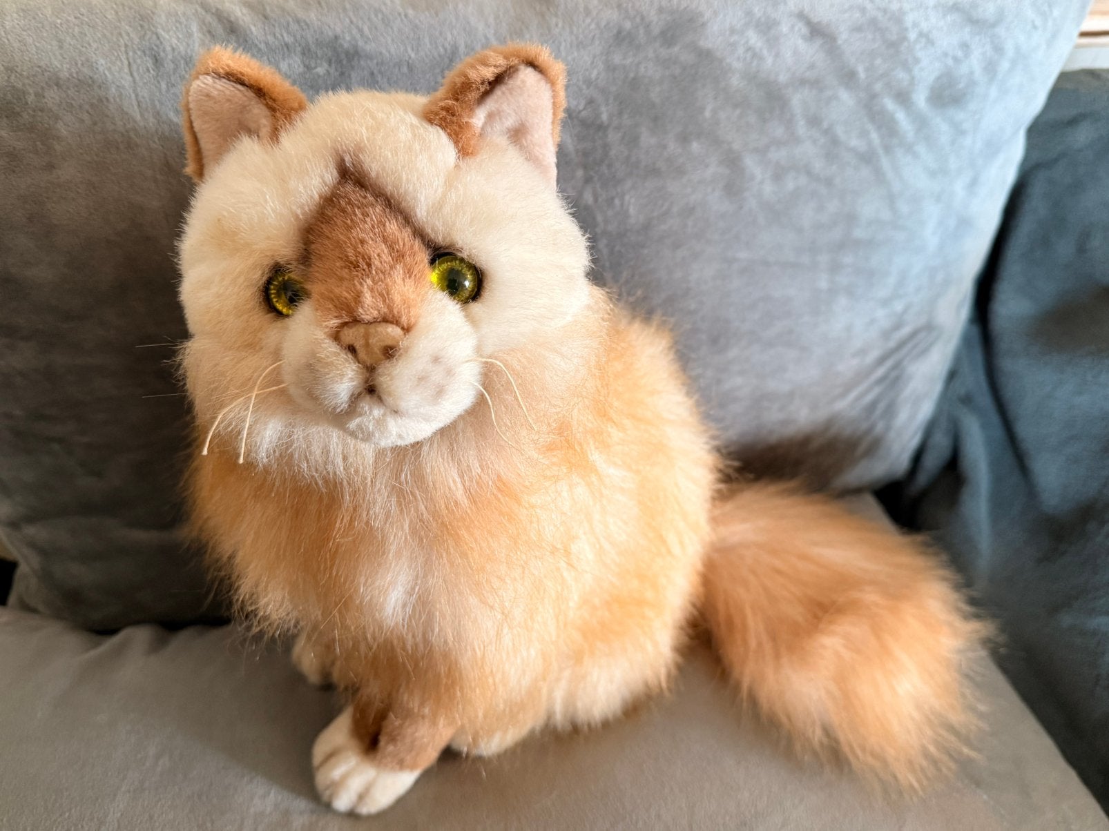 Anna Pluche Club kat knuffel- collectors item, Ophalen of Verzenden, Zo goed als nieuw, Kat, Anna Club Plush