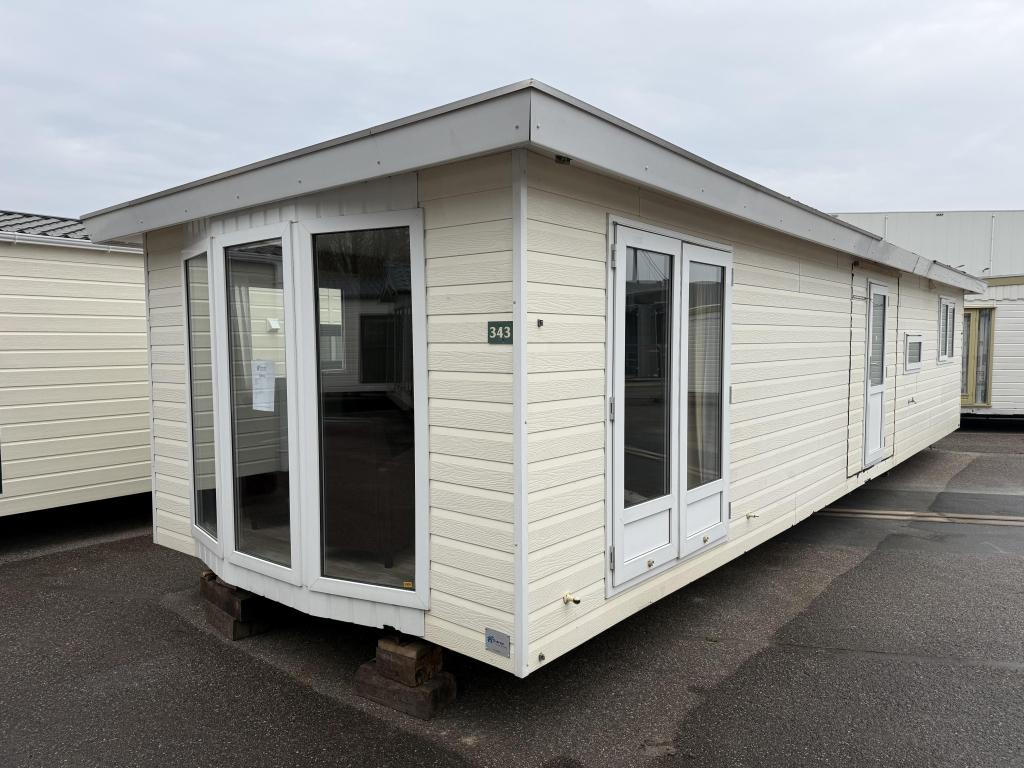 Continental Chalet 12.10 x 3.70 m 2 Slp, Caravans en Kamperen, Niet ingevuld, Niet ingevuld, Niet ingevuld