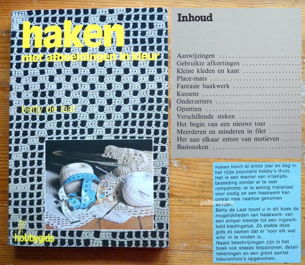 haken 2 boekjes: 2 x haakboekje met afbeeldingen in kleur -, Verzenden, Gebruikt, Breien of Haken, Patroon of Boek