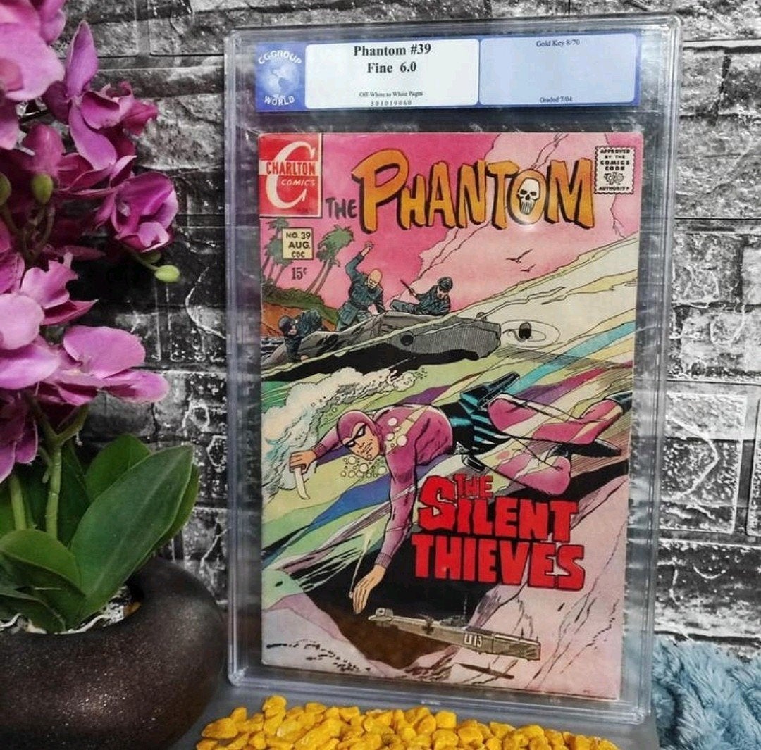 The Phantom #39 (1970) - Charlton Comics - Fine 6.0, Boeken, Eén comic, Ophalen of Verzenden, Amerika