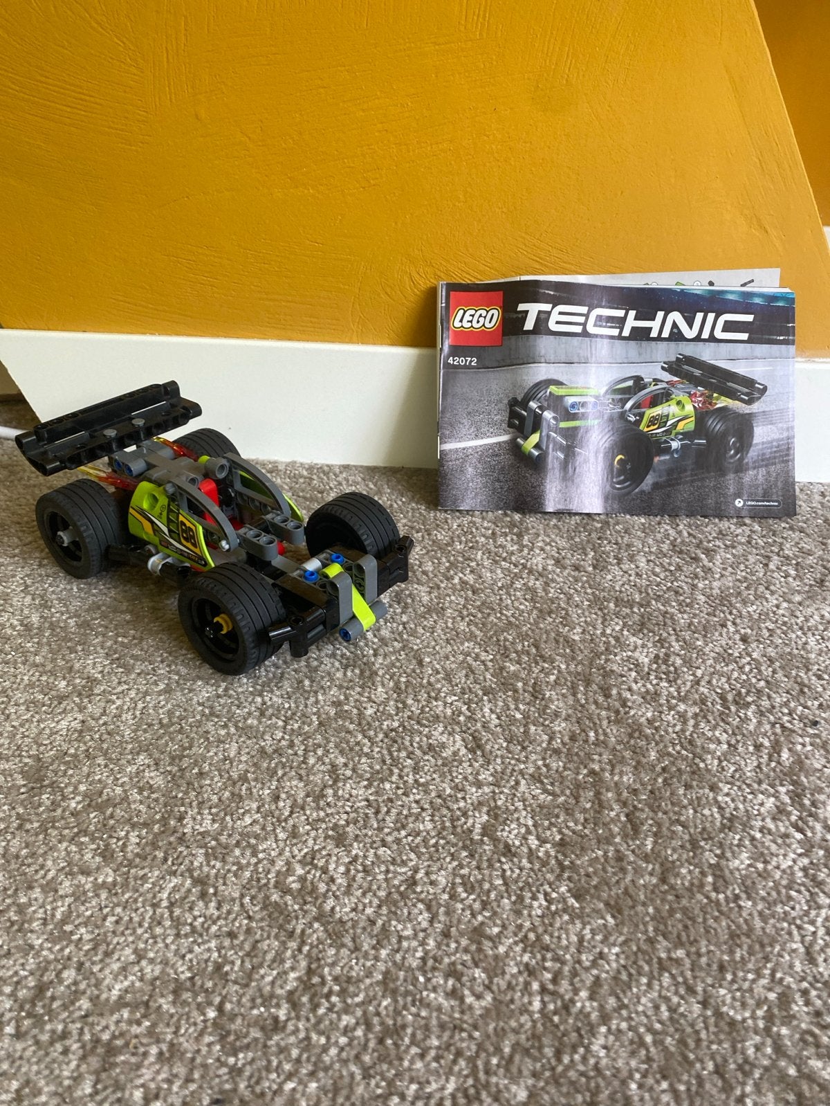 Lego Technic 42072 Whack! met handleiding, Lego, Ophalen of Verzenden, Zo goed als nieuw, Complete set