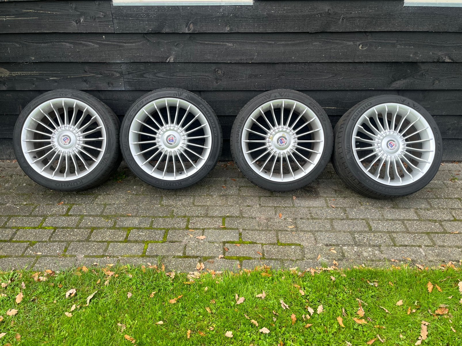 18 inch alpina velgen, Ophalen
