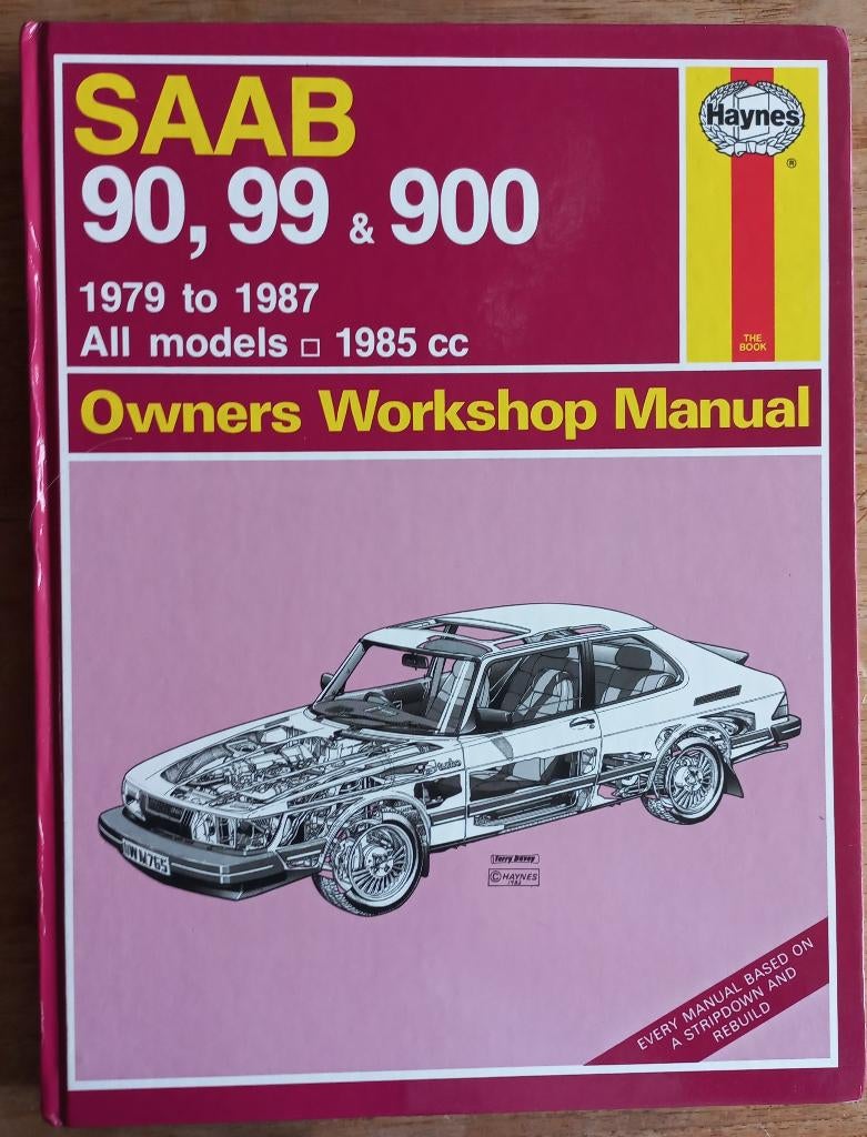 Haynes Saab werkplaatsboek, Boeken, Ophalen of Verzenden, Zo goed als nieuw, Overige merken
