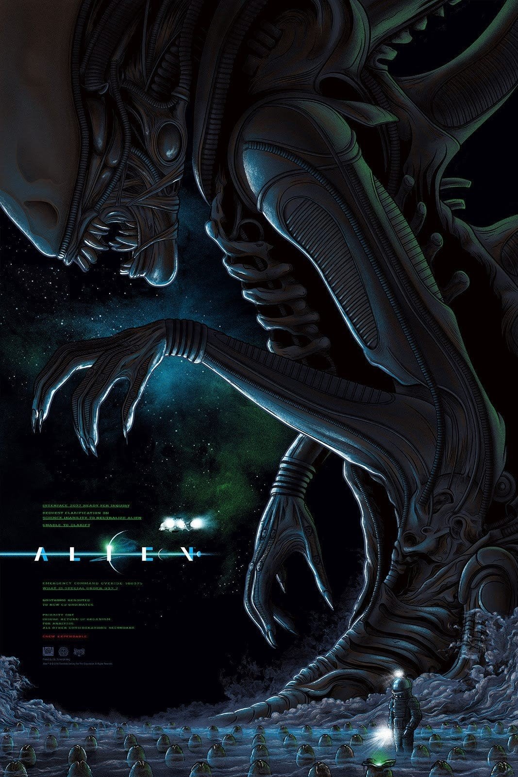 alien, Ophalen of Verzenden, Zo goed als nieuw, A1 t/m A3, Film en Tv