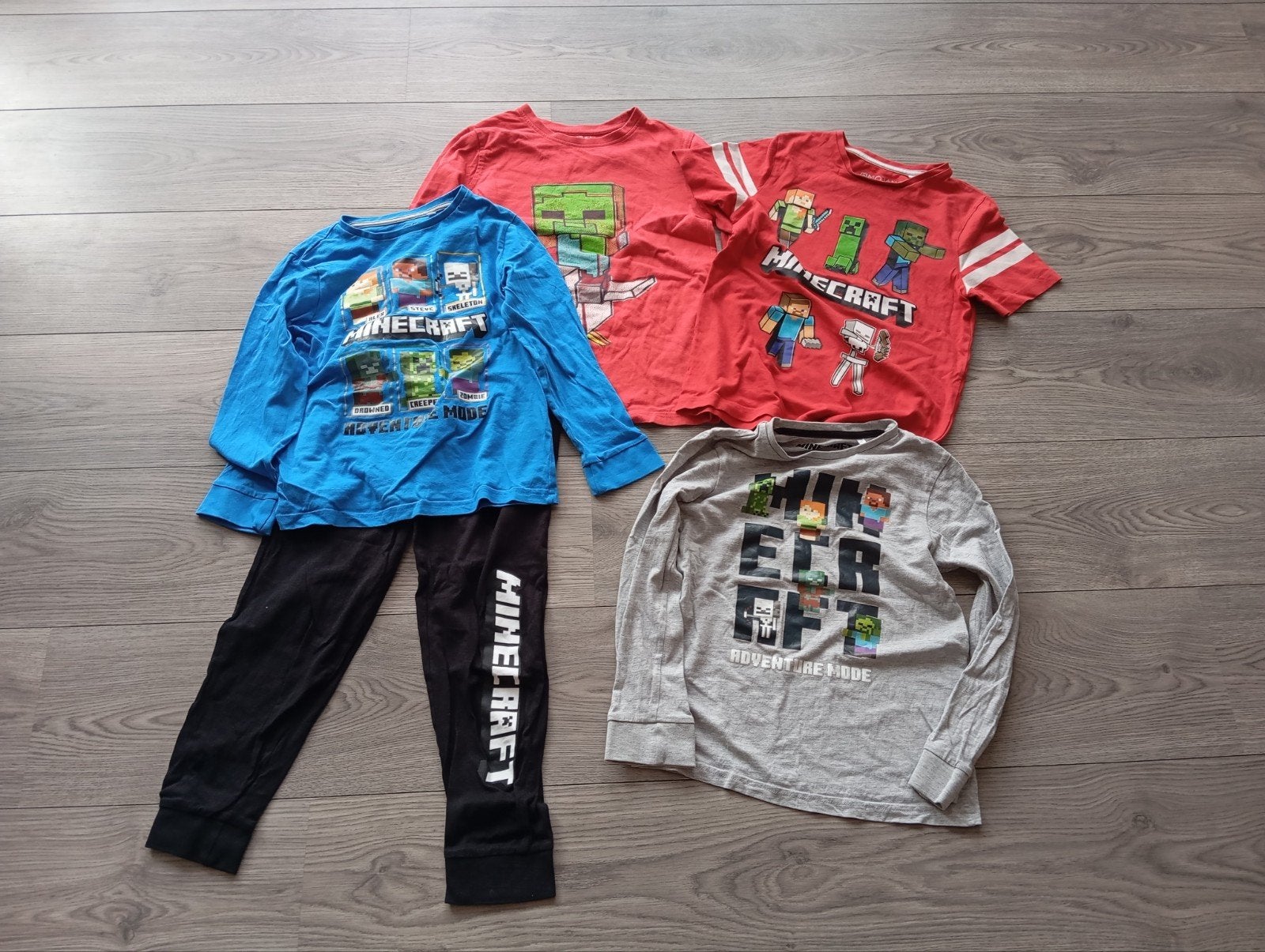 Minecraft kleding pakket maat 134 140, Ophalen of Verzenden, Maat 134