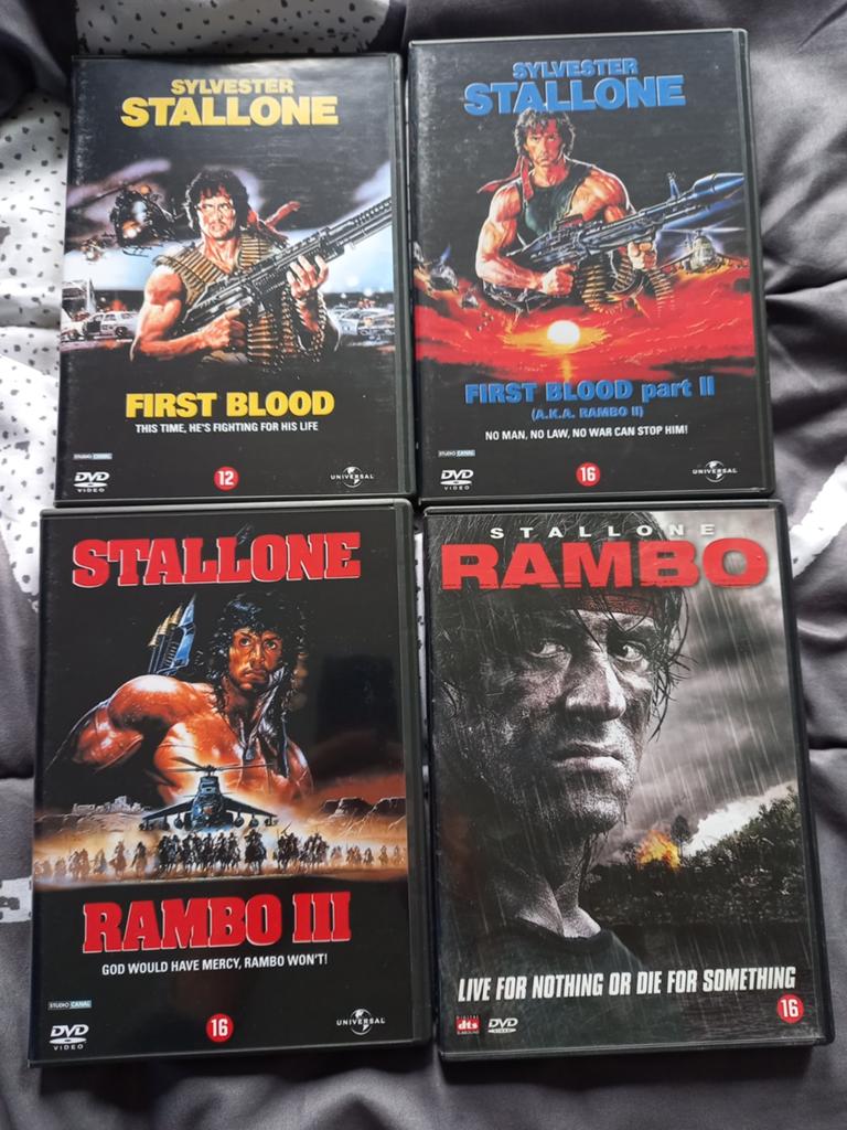 Rambo set origineel, Vanaf 16 jaar, Ophalen of Verzenden, Zo goed als nieuw