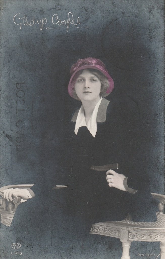 Ansichtkaart, Artiest, Gladys Cooper   (698), Ophalen of Verzenden, Voor 1920, Sterren en Beroemdheden