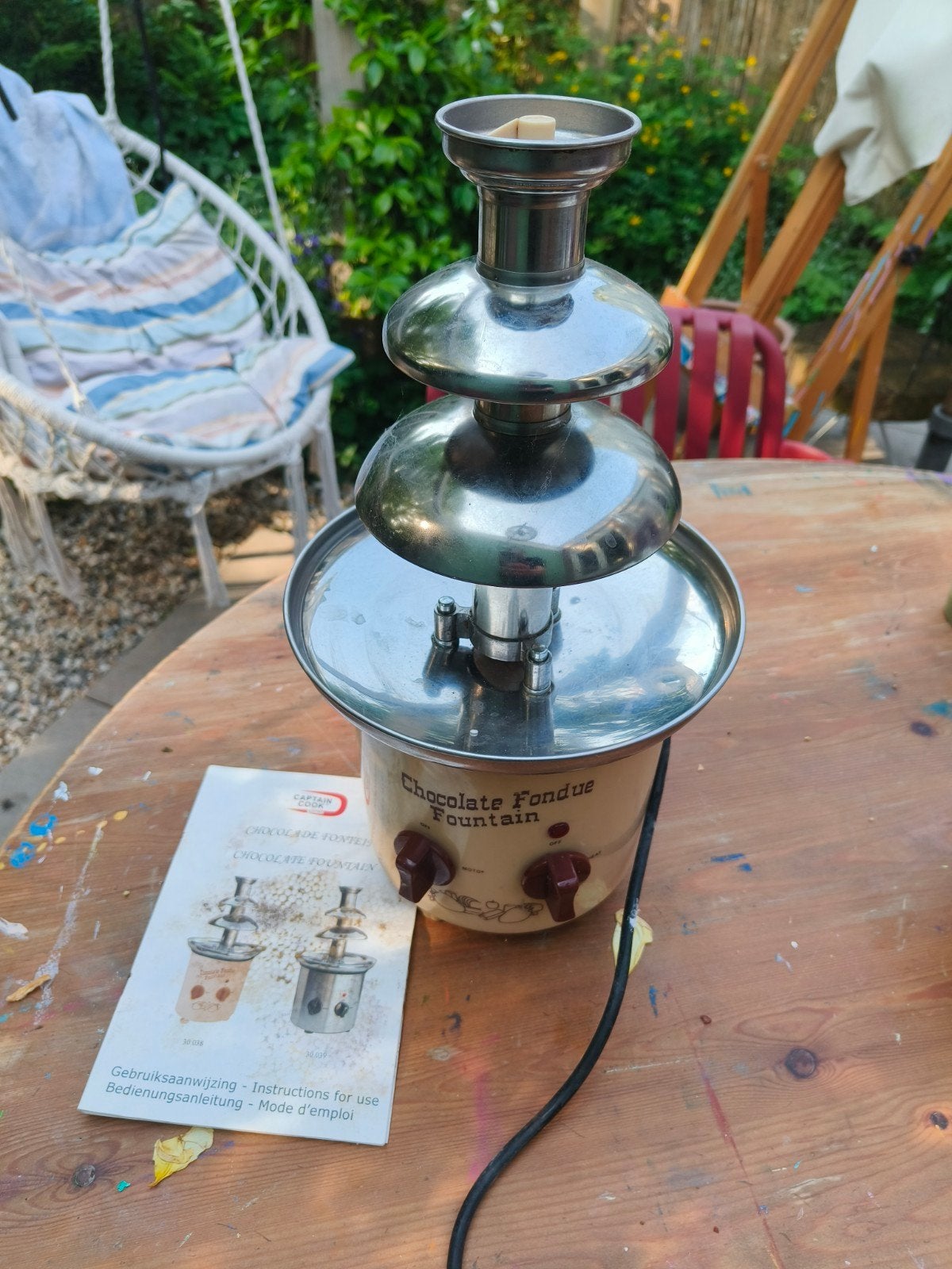 Chocoladefontein - Leuk voor feestjes!, Ophalen of Verzenden, Gebruikt