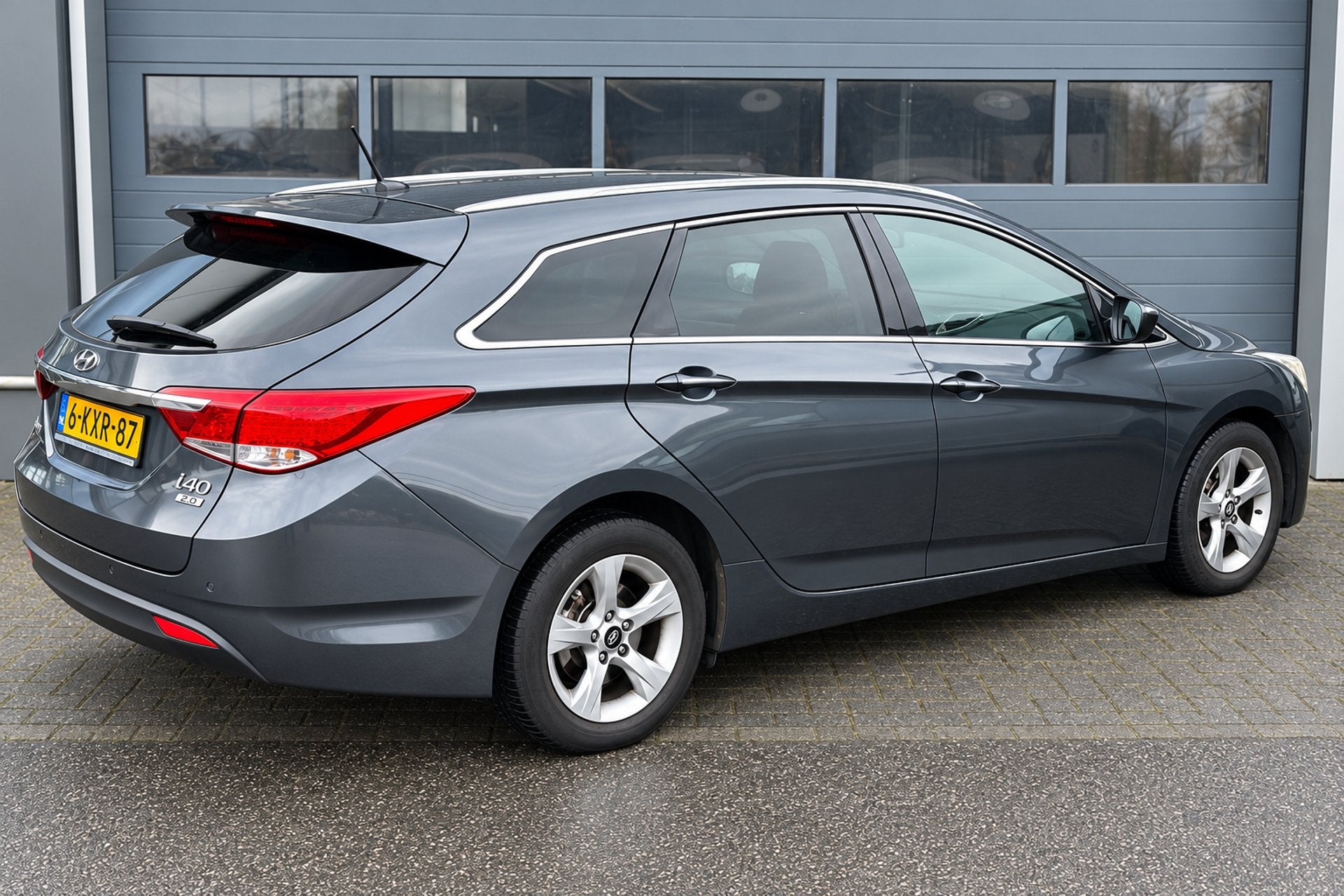Hyundai i40 Wagon 2.0 GDI Business Edition Automaat Camera,, Auto's, Euro 5, Stof, Zwart, 4 cilinders