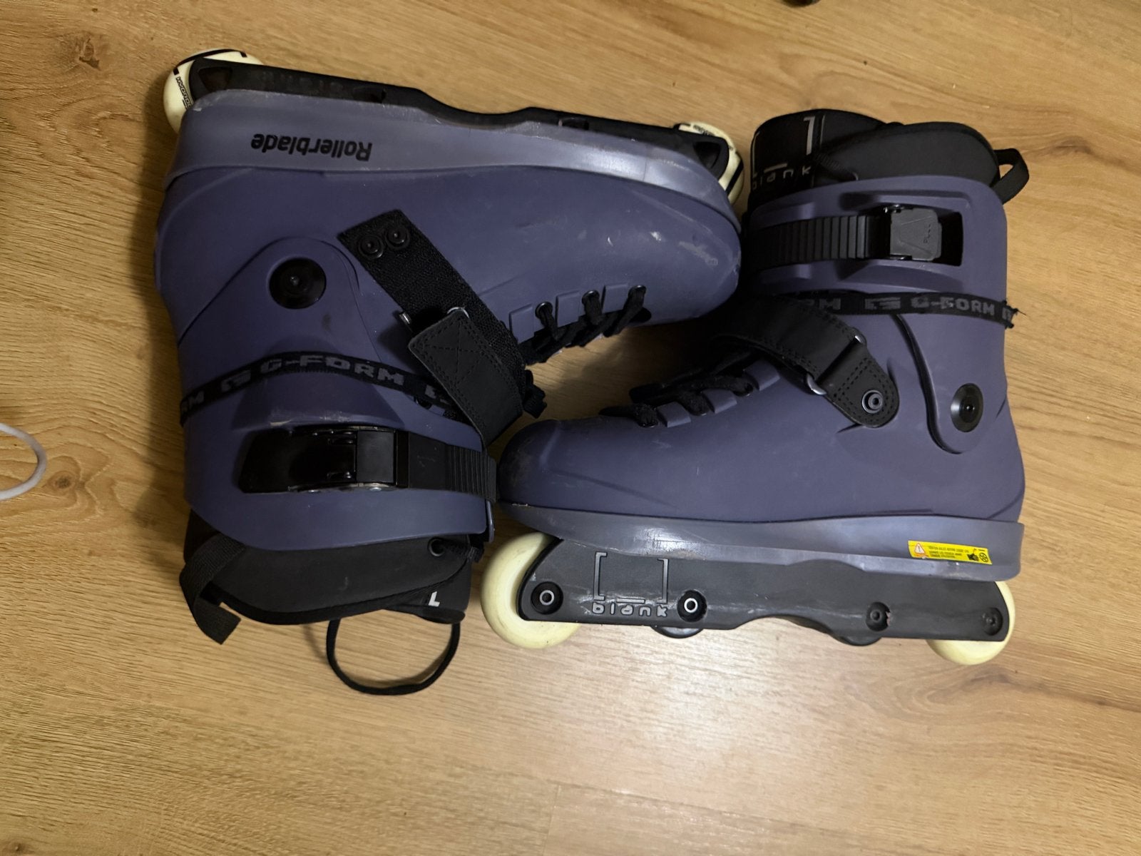 Rollerblade Blank Team Aggressive Skates -, Sport en Fitness, Ophalen, Gebruikt, Overige typen, Overige merken
