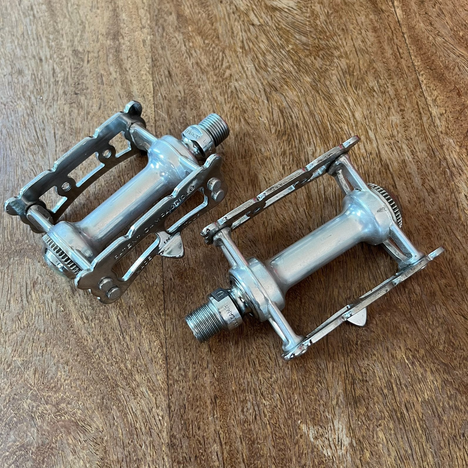 Vintage Campagnolo Record Pista pedalen, Ophalen of Verzenden, Gebruikt