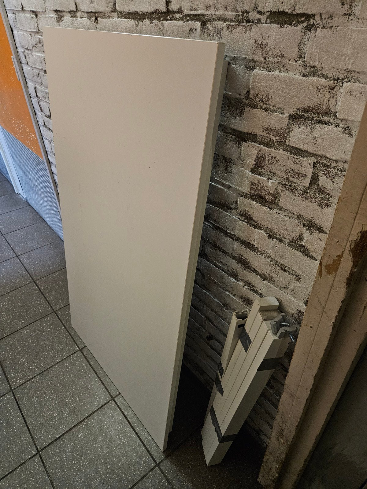 IKEA Melltorp tafelblad - Wit, 125x75 cm, Ophalen, Overige materialen, Gebruikt, 100 tot 150 cm