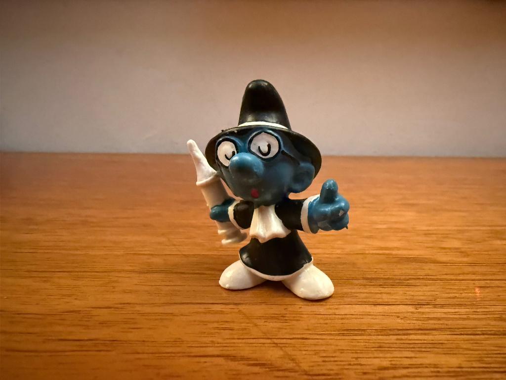 Kwakzalver Smurf, Verzamelen, Ophalen of Verzenden, Gebruikt, Overige Smurfen, Poppetje, Figuurtje of Knuffel