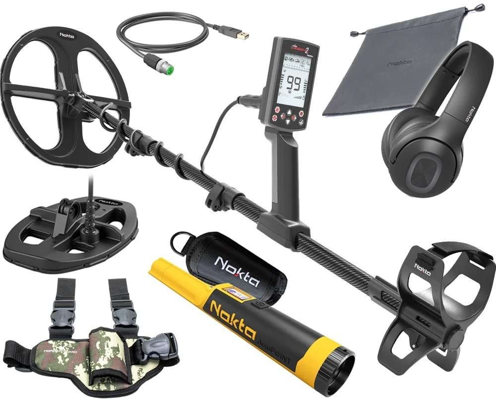 Nokta The Legend 2 metaaldetector met gratis AccuPOINT, Cihat.omay@noktadetectors.com, Nokta Engineering GmbH, Meer dan 30 cm
