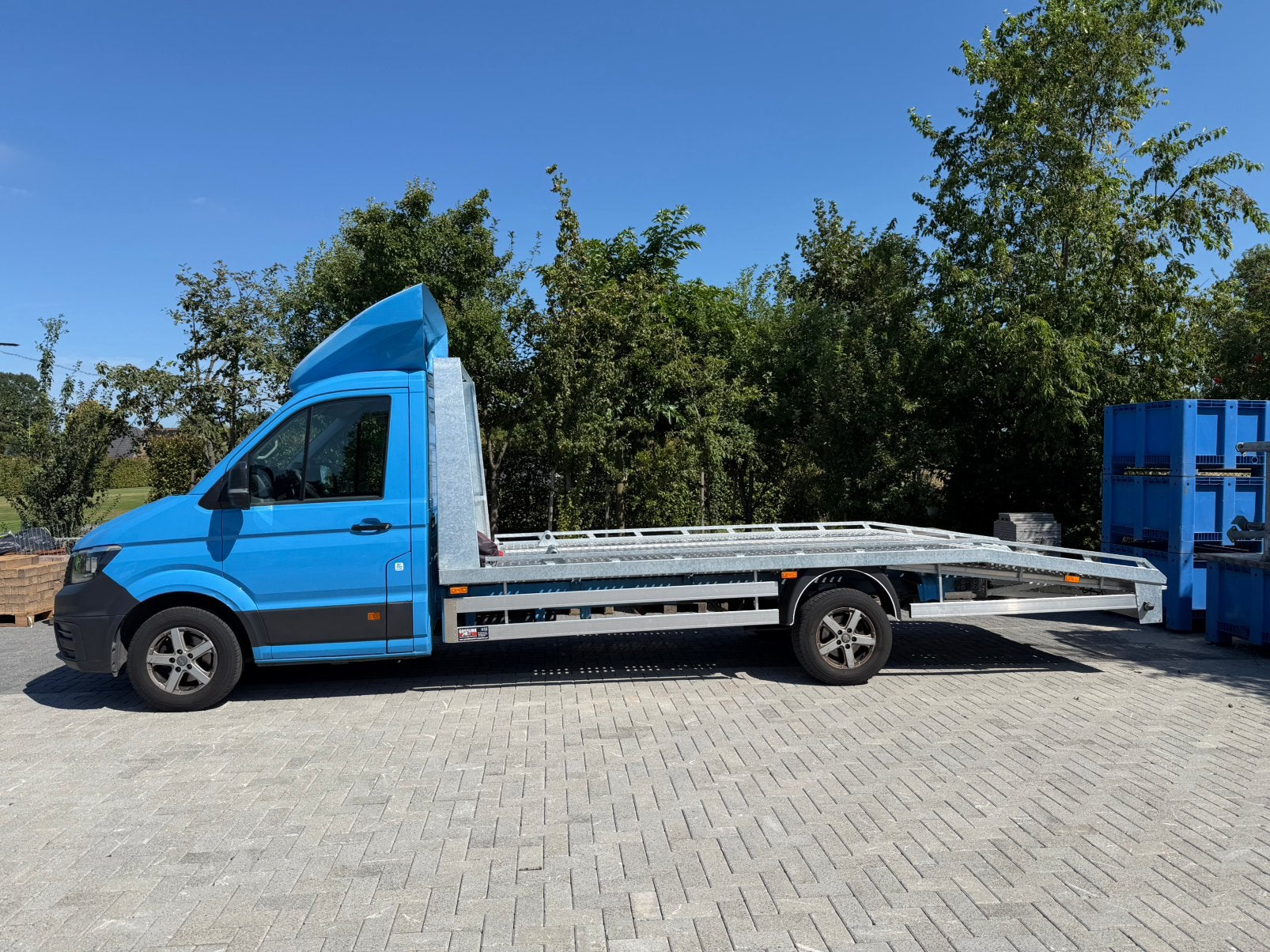 AW verhuur | oprijwagen | minigraver | knikmops | aanhanger, Aanhangwagen