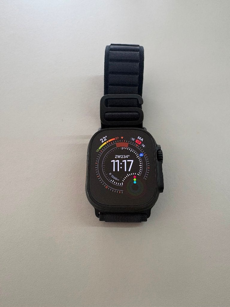 Apple Watch Ultra 3 - zeer goede staat, Sieraden, Tassen en Uiterlijk, Smartwatches, Ophalen, Apple Watch ⌚️, Zwart, IOS