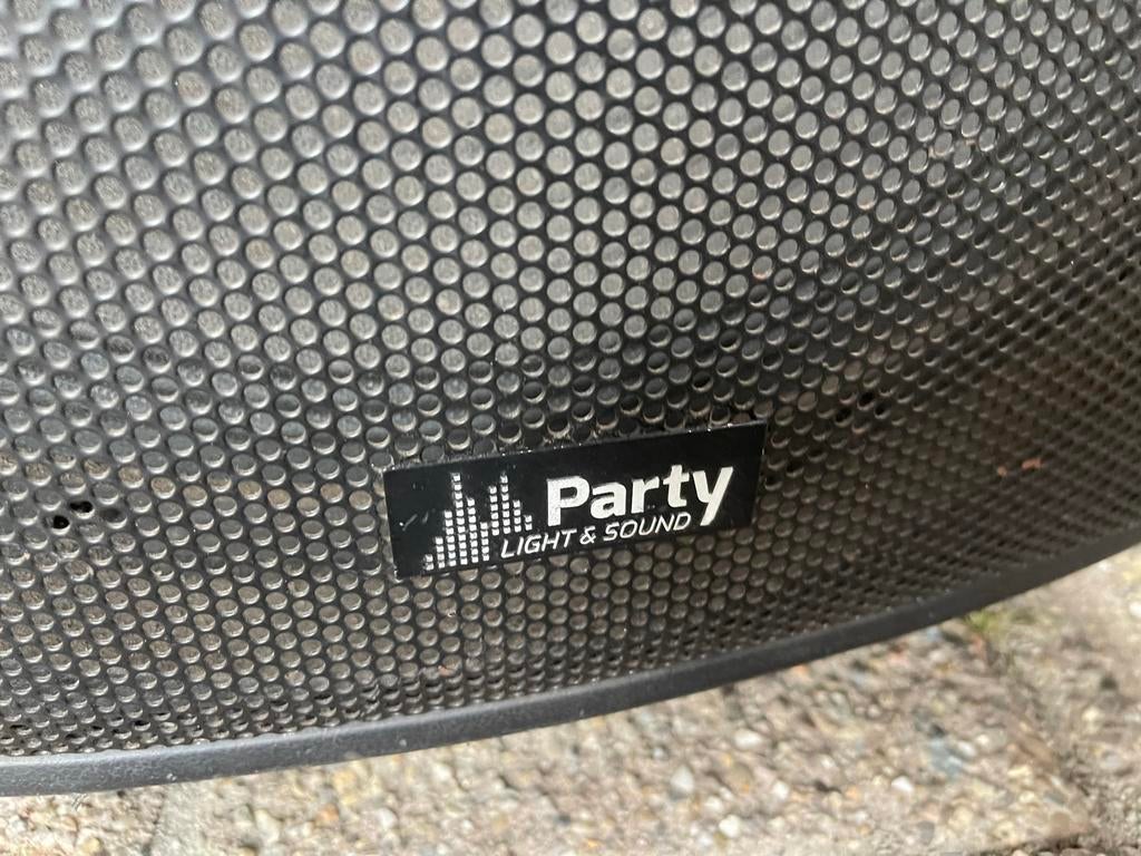 Party Light & Sound PA-luidspreker 1000w accu, Audio, Tv en Foto, Luidsprekers, Overige merken, Gebruikt, Overige typen, Ophalen of Verzenden