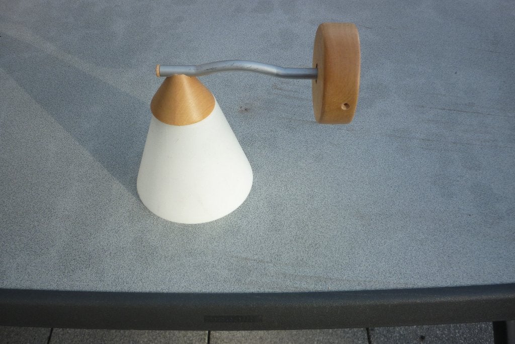 Te koop wandlampje, Ophalen of Verzenden, Zo goed als nieuw, Glas