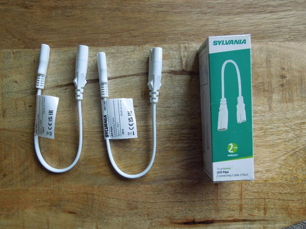 Hornbach SYLVANIA Verbindingskabel LED Pipe 10 cm, 2 stuks, Ophalen of Verzenden, Nieuw, Kabel of Snoer