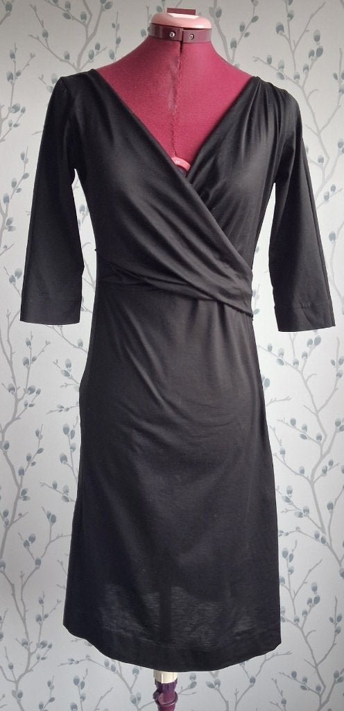 NOLITA Zwart Ongevoerd Zomer-Jurkje maat 44= 36/38, Kleding | Dames, Zwart, NOLITA, Ophalen of Verzenden, Zo goed als nieuw