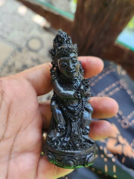 Handle Hulu Keris Bali Seselet Dewi Sri Areng Hout HTA80, Verzenden