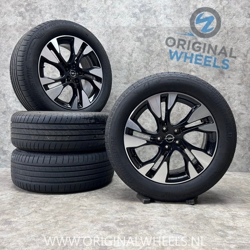 18 inch originele velgen + zomerbanden Opel Grandland X, Auto-onderdelen, Banden en Velgen, 18 inch, Gebruikt, -, -