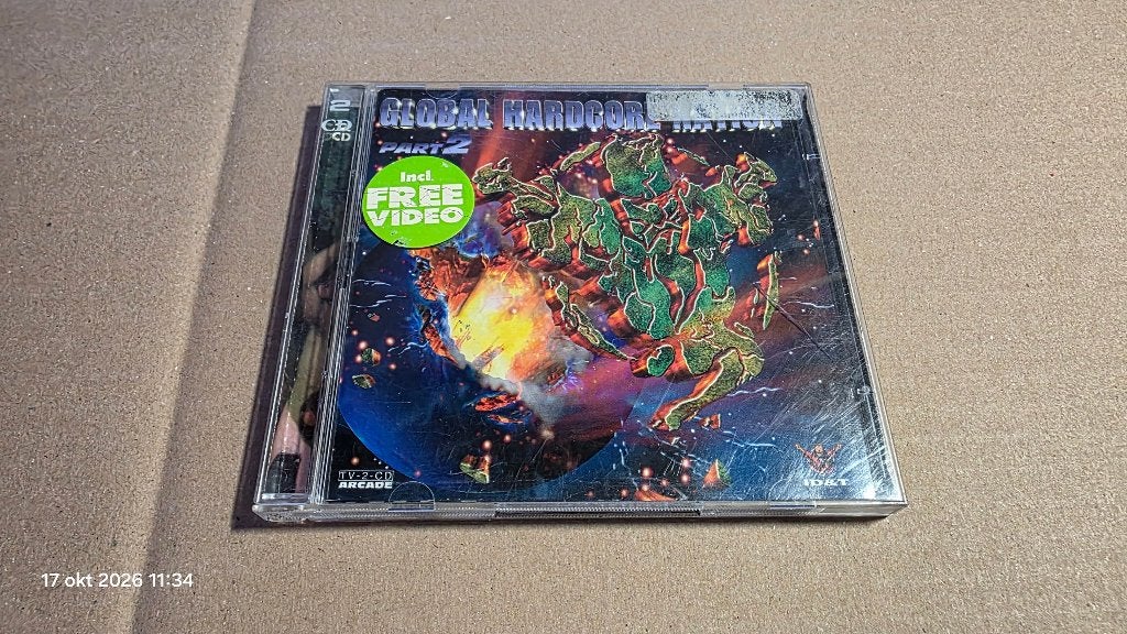Global Hardcore Nation Part 2 - 1998, Hardcore, Eerste persing, Verzenden, Zo goed als nieuw