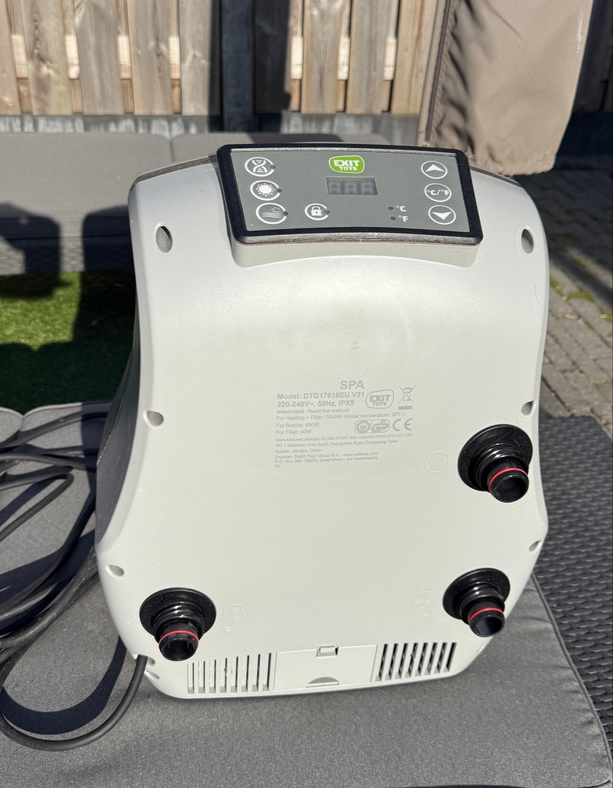 Exit Toys / Netspa Spa en Jacuzzi Pomp - Zo goed als nieuw, Ophalen, Zo goed als nieuw, Filter