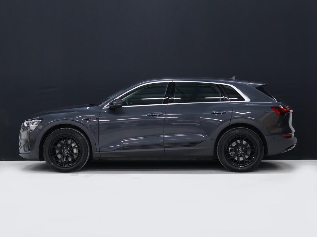 Audi e-tron 55 quattro edition 95 kWh [APPLE CARPLAY, LED, A, Auto's, Audi, Automaat, 131 €/maand, Stof, Zwart