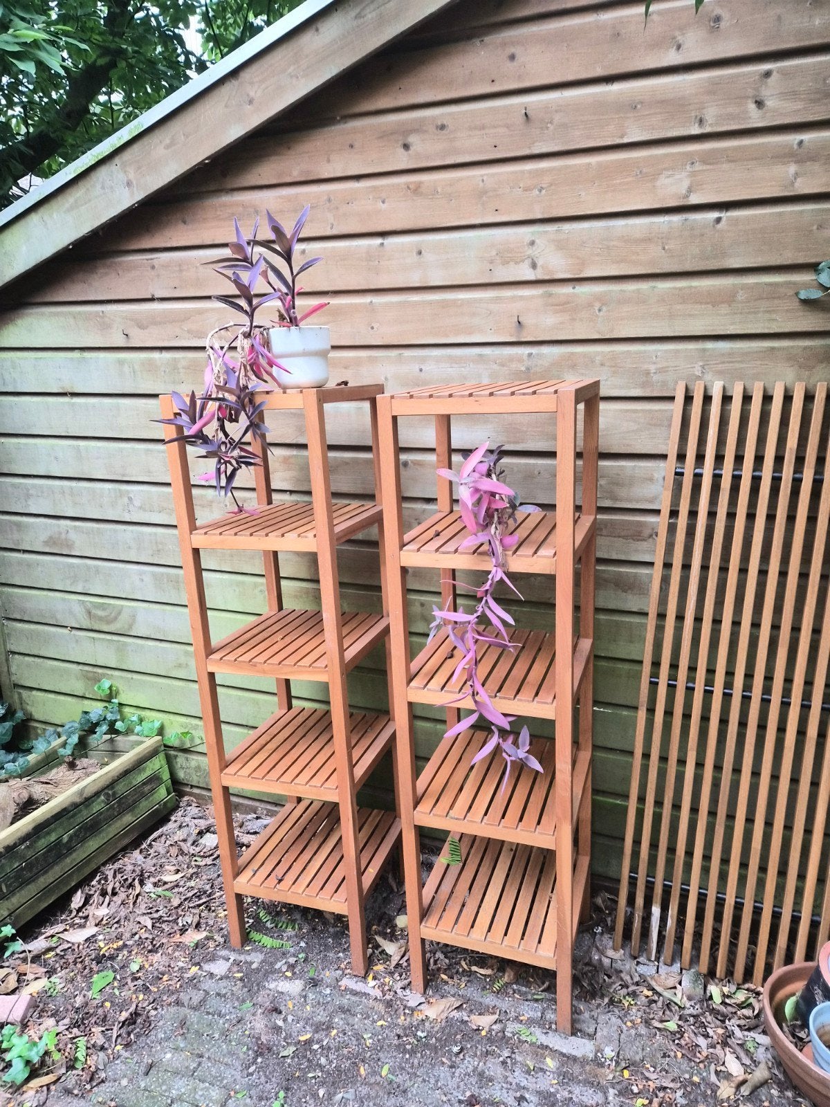 2x IKEA Molger badkamerrek/opbergrek, Ophalen, Gebruikt